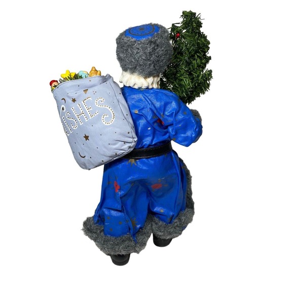 Possible Dreams Clothtique Santa 15082 “Sack Full Of Wishes” J Vaillancourt 1999 - Picture 6 of 9